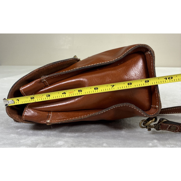 PATRICIA NASH Medium Leather Backpack Vintage Benefits Charity - Picture 4 of 16